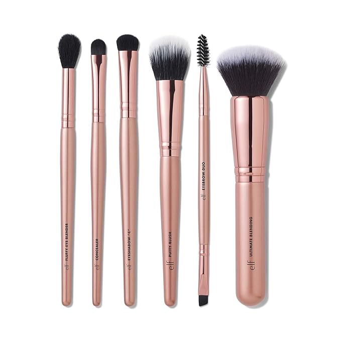 ELF - FLAWLESS FACE & EYES MAKEUP BRUSH SET (6-PIECE)