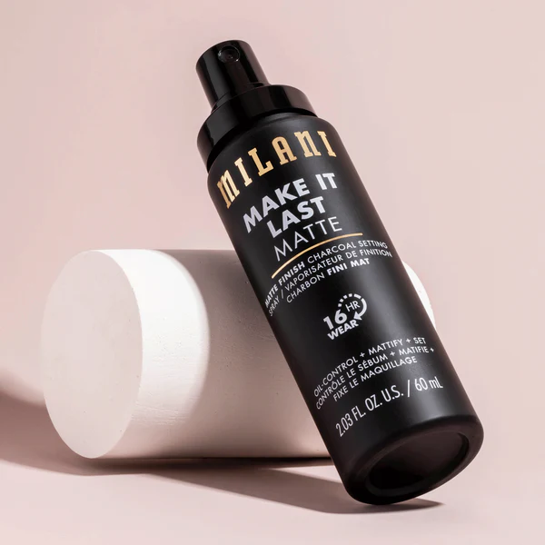 MILANI - MAKE IT LAST MATTE - MATTE FINISH CHARCOAL SETTING SPRAY