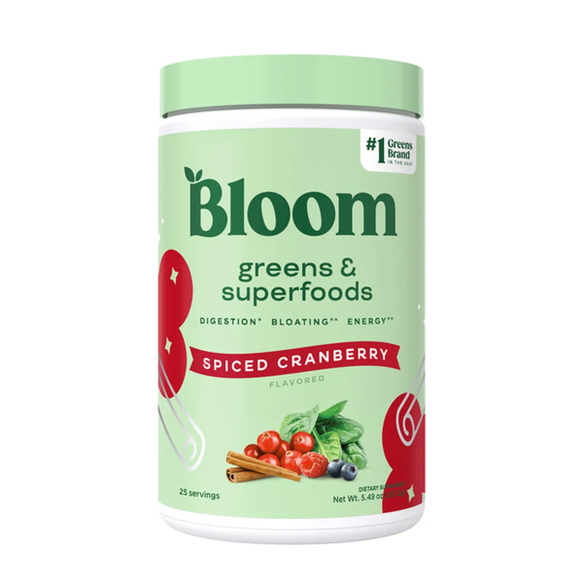 BLOOM GREEN & SUPERFOODS 25 SERVINGS