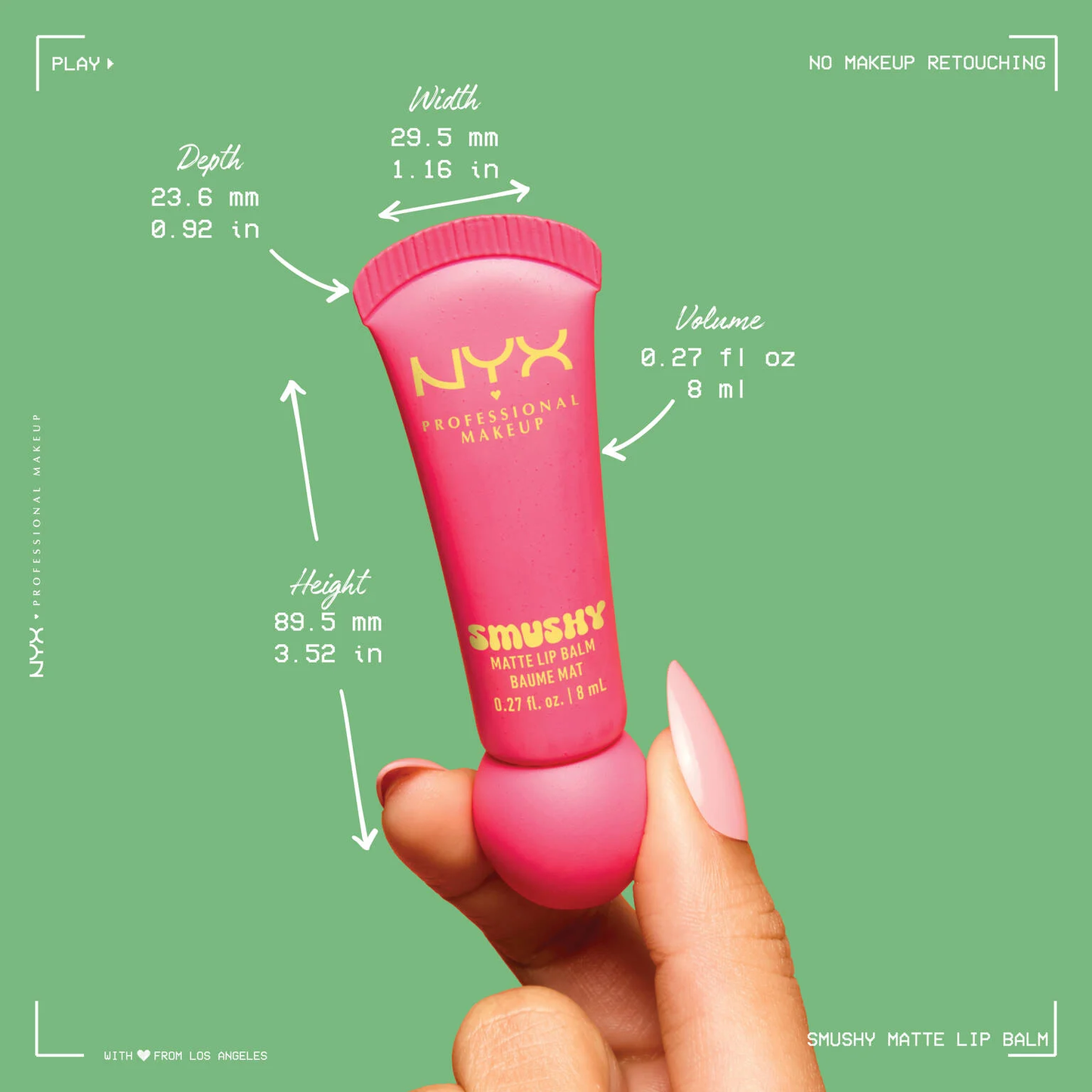 NYX - SMUSHY MATTE LIP BALM