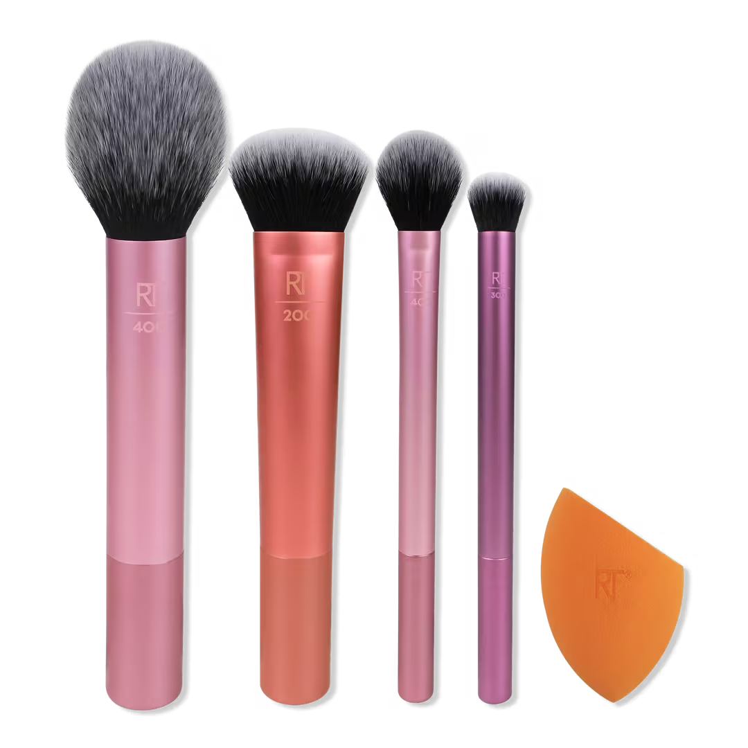 REAL TECHNIQUES - EVERYDAY ESSENTIALS SET (5 TOOLS)