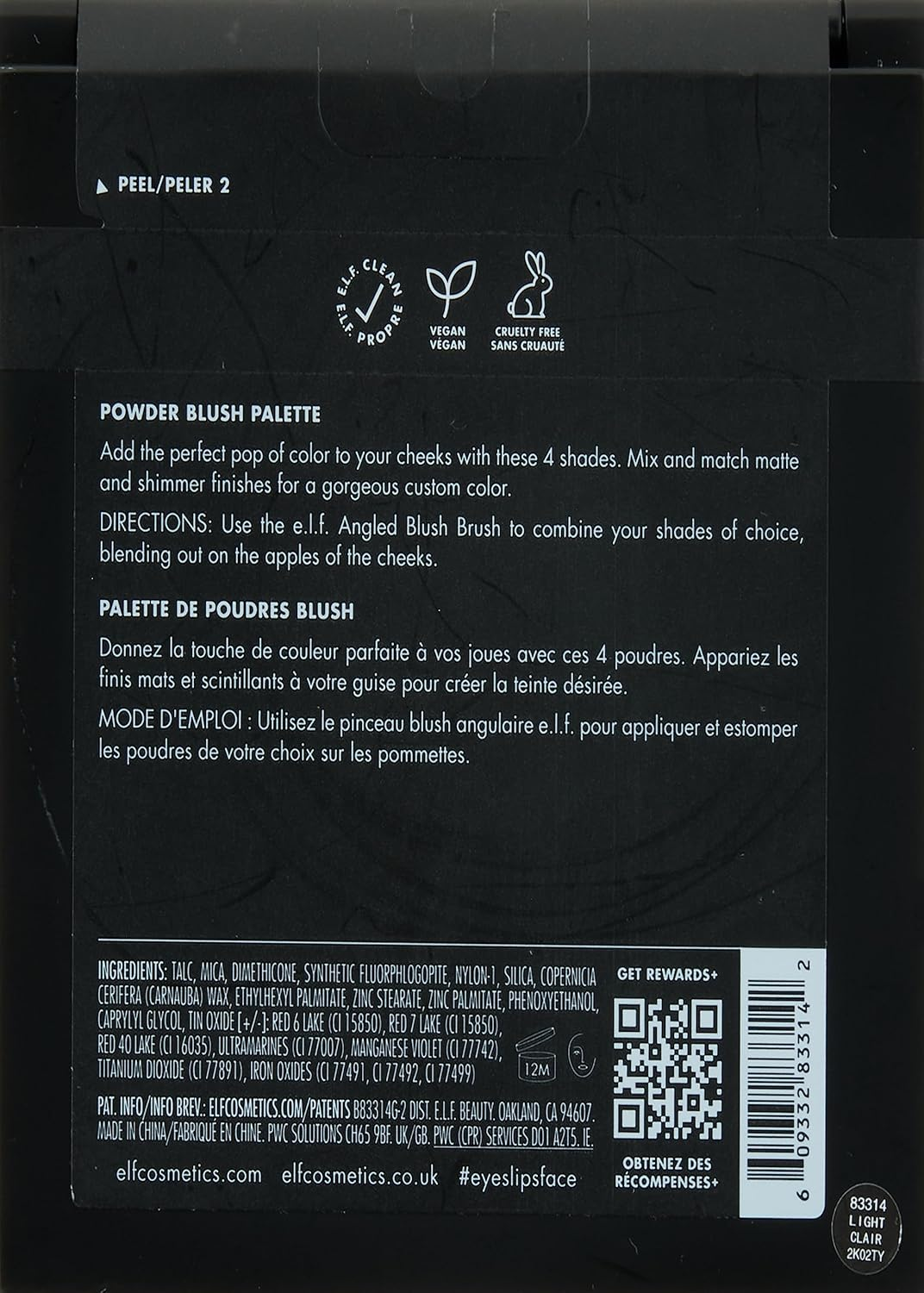 ELF - POWDER BLUSH PALETTE