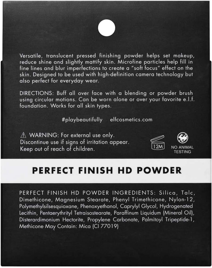 ELF - PERFECT FINISH HD POWDER (POLVO COMPACTO TRANSLUCIDO)