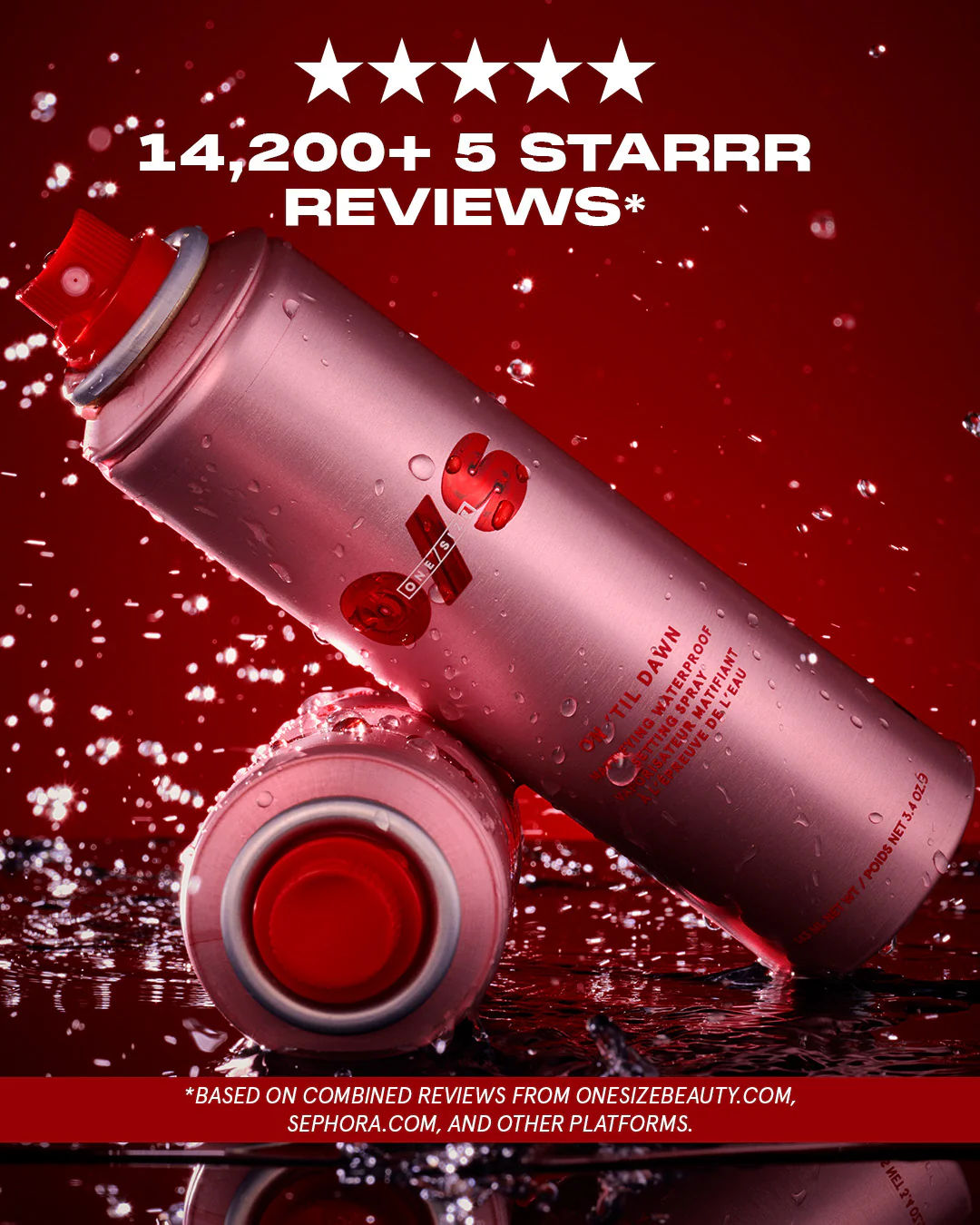 ONE SIZE - ON ´TIL DAWN MATTIFYING WATERPROOF SETTING SPRAY