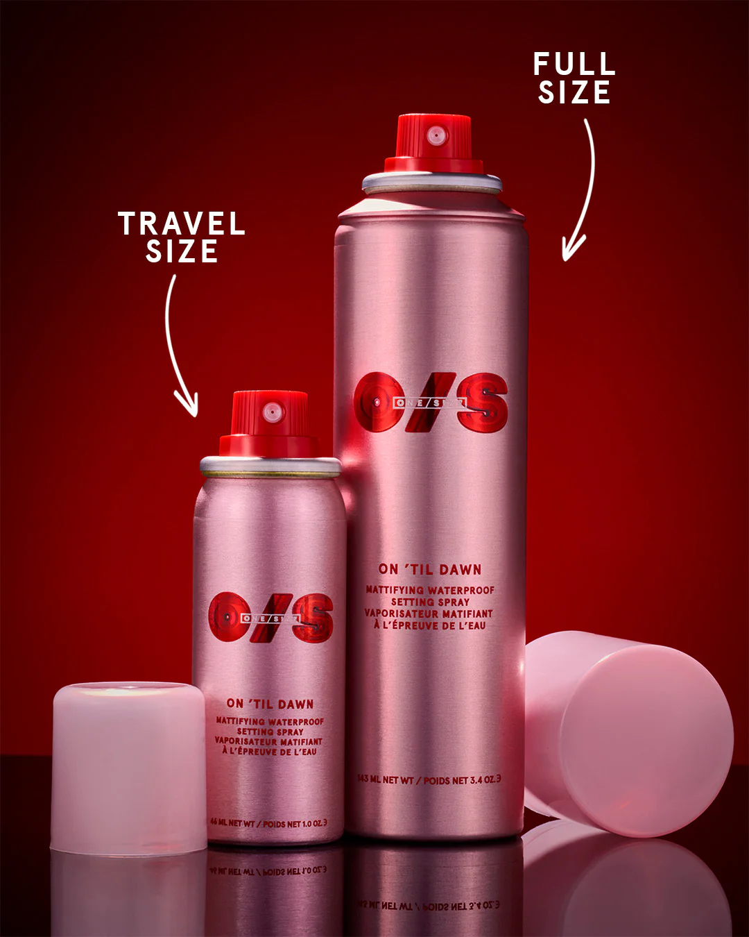 ONE SIZE - ON ´TIL DAWN MATTIFYING WATERPROOF SETTING SPRAY