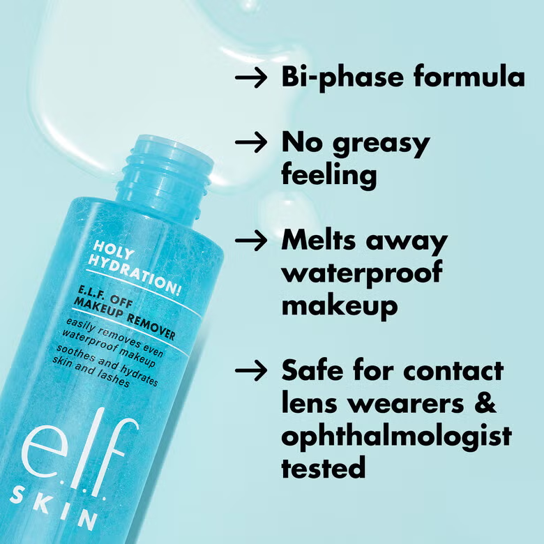 ELF - HOLY HYDRATION! OFF MAKEUP REMOVER