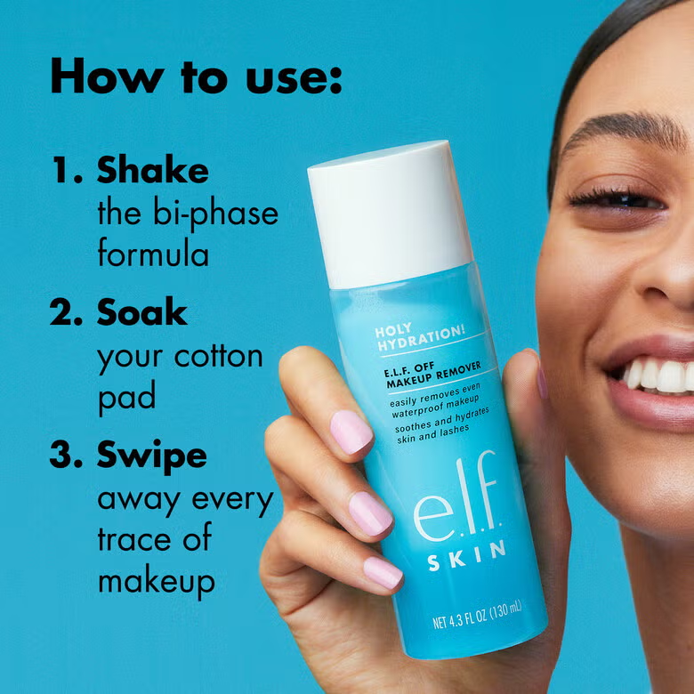 ELF - HOLY HYDRATION! OFF MAKEUP REMOVER