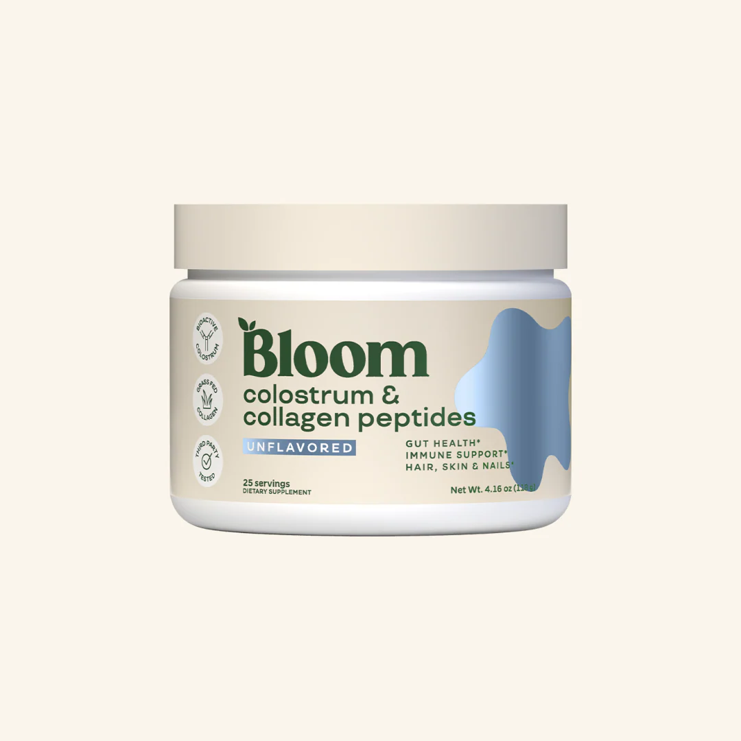 BLOOM - COLOSTRUM & COLLAGEN PEPTIDES 25 SERVINGS