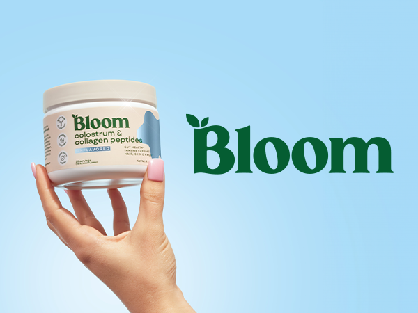 BLOOM - COLOSTRUM & COLLAGEN PEPTIDES 25 SERVINGS