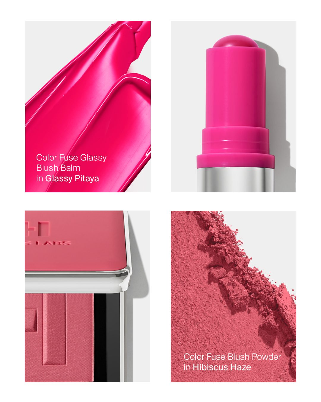 HAUS LABS BY LADY GAGA - COLOR FUSE INNOVATION GLASSY BALM + POWDER BLUSH DUO (LIMITED EDITION)