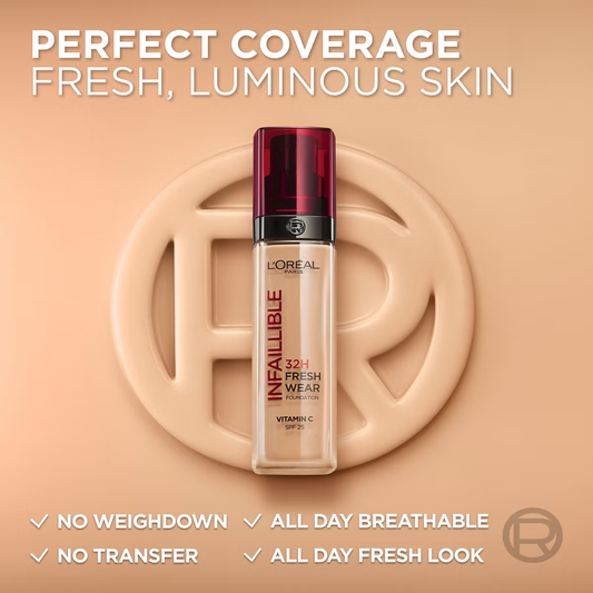 LOREAL - INFAILLIBLE 32H FRESH WEAR FOUNDATION