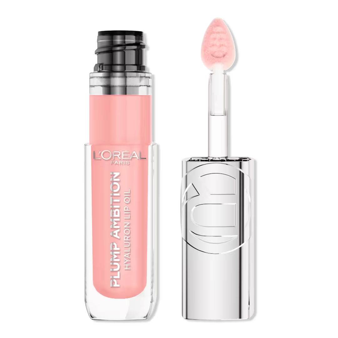 LOREAL - PLUMP AMBITION LIP OIL 24HR CARE WITH HYALURONIC ACID