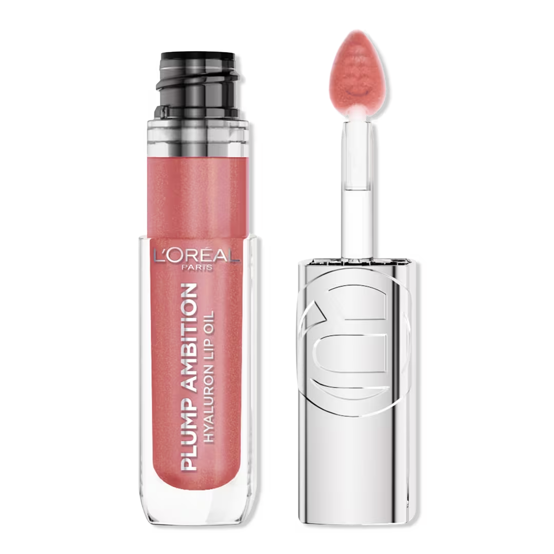 LOREAL - PLUMP AMBITION LIP OIL 24HR CARE WITH HYALURONIC ACID