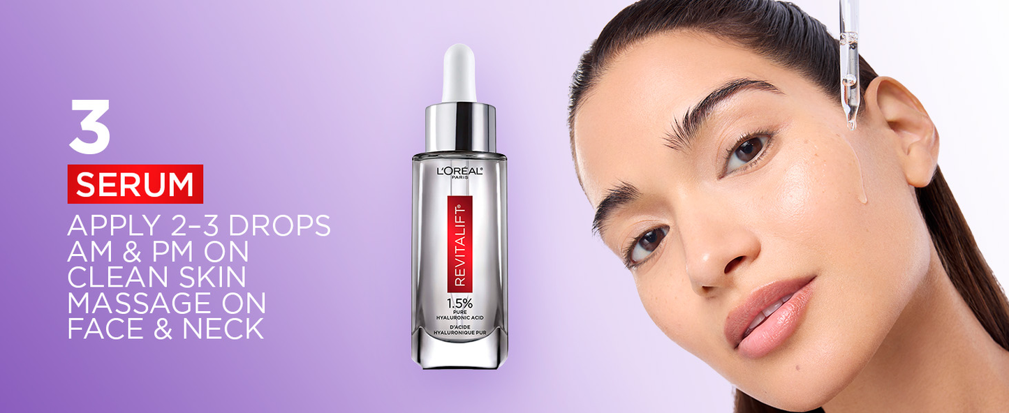 LOREAL - REVITALIFT 2.5% HYALURONIC + CAFFEINE EYE SERUM