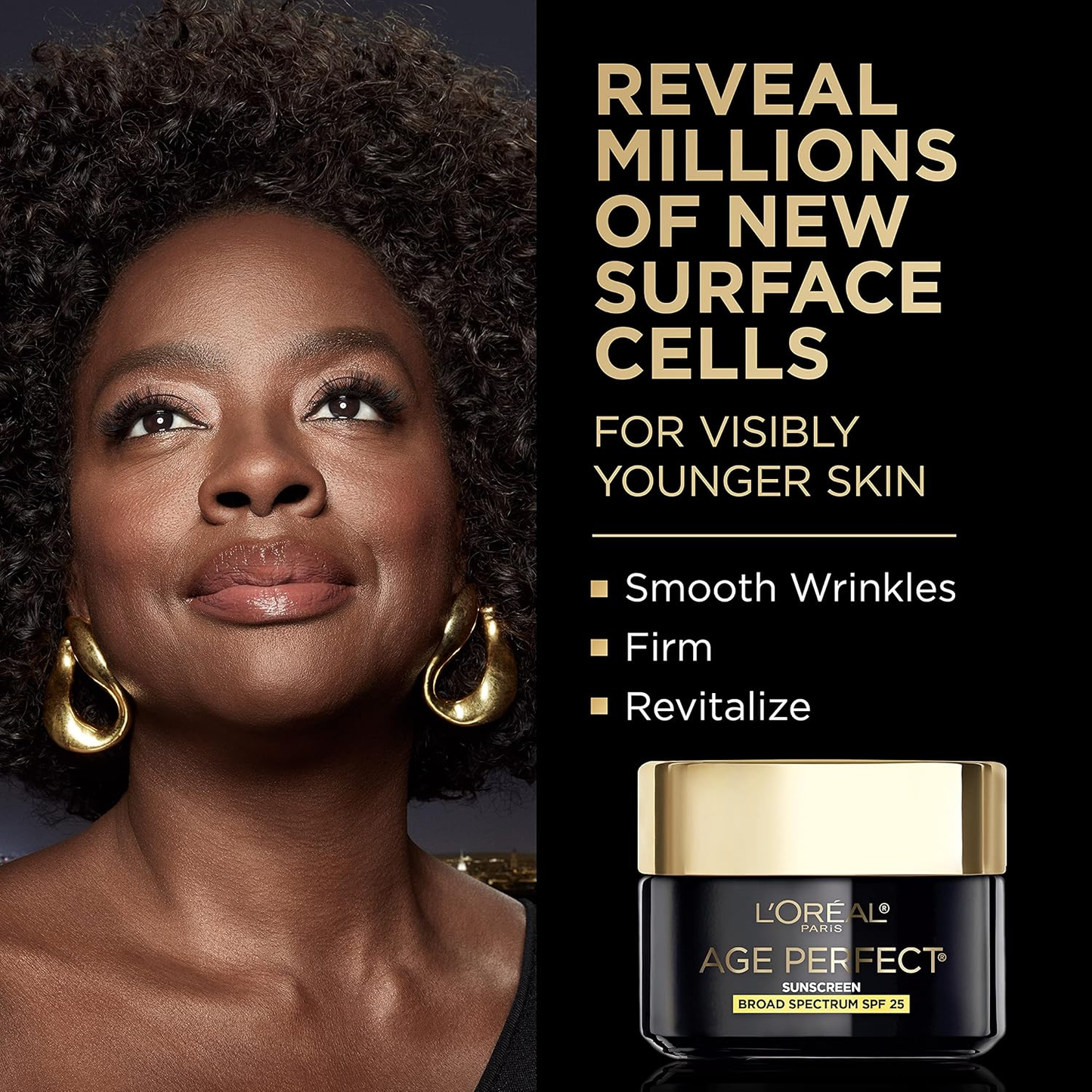 LOREAL - AGE PERFECT CELL RENEWAL ANTI AGING MOISTURIZER SPF25 SUNSCREEN