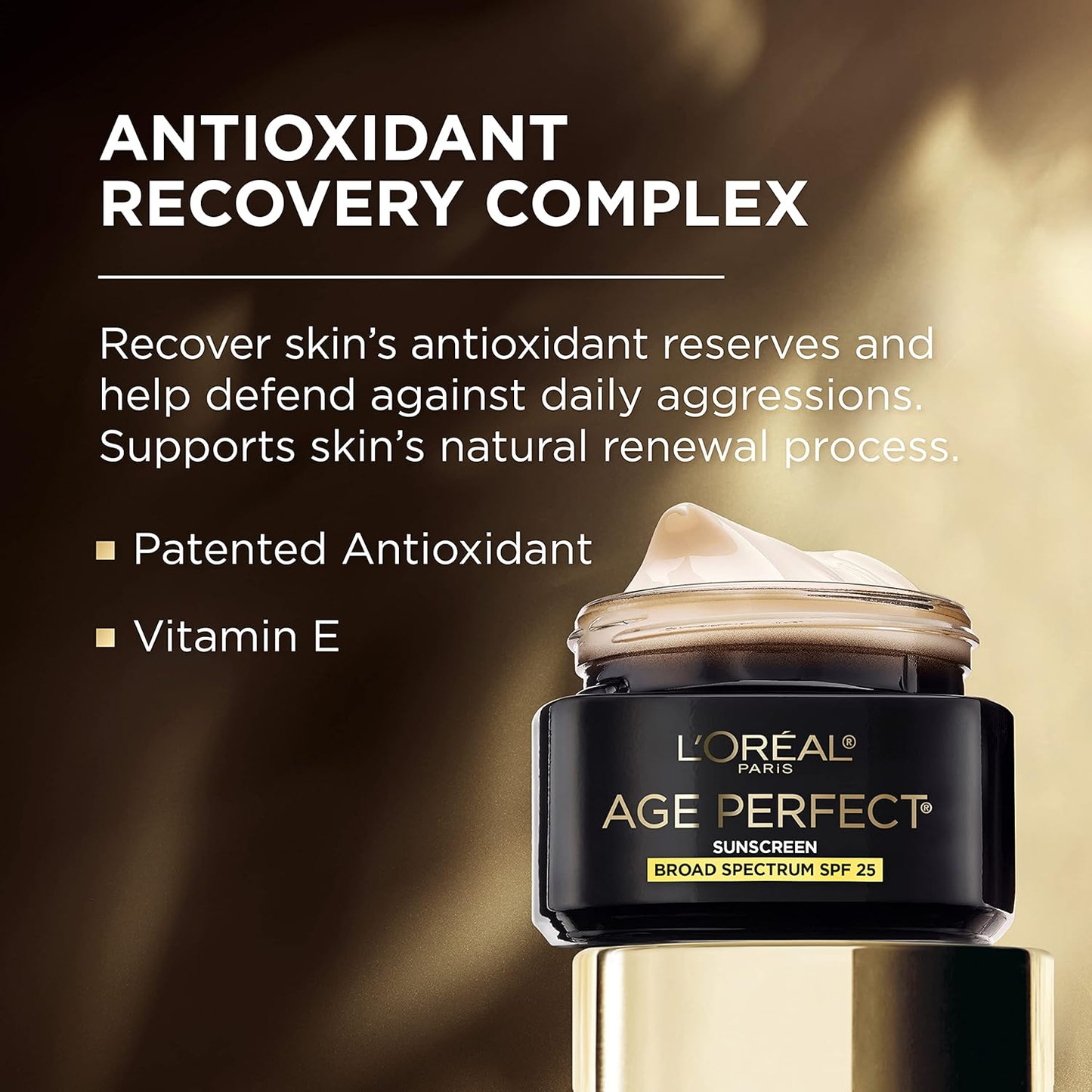 LOREAL - AGE PERFECT CELL RENEWAL ANTI AGING MOISTURIZER SPF25 SUNSCREEN