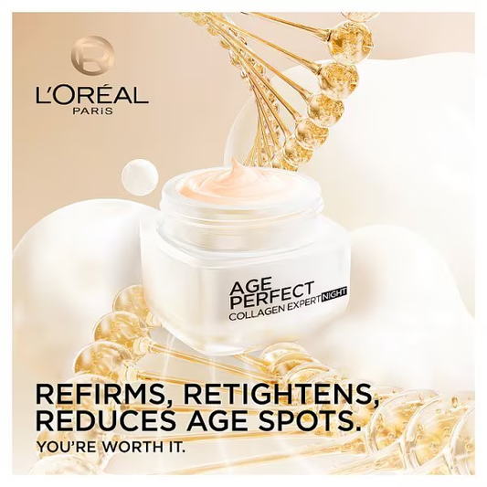 LOREAL - AGE PERFECT COLLAGEN EXPERT NIGHT MOISTURIZER