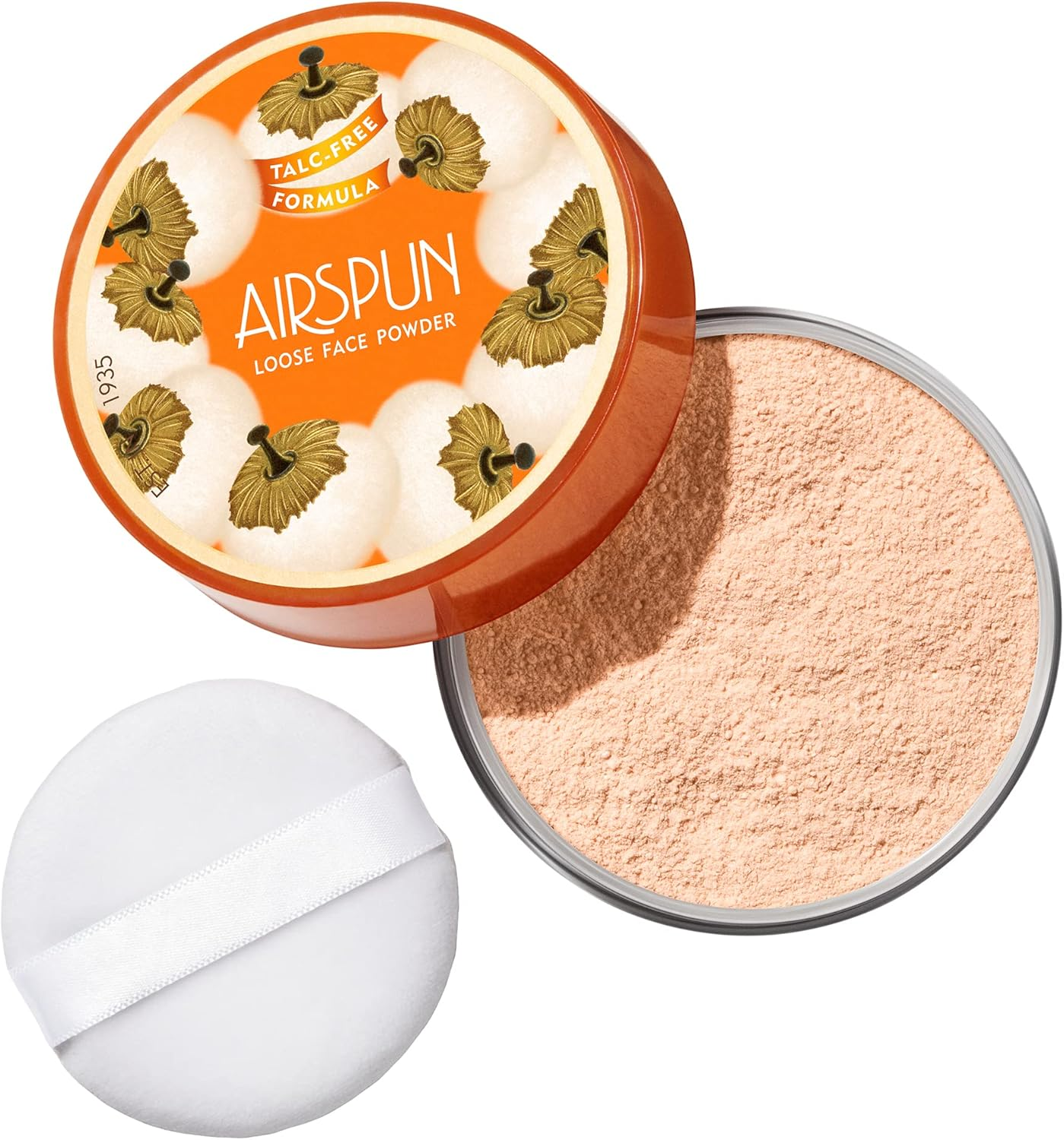 AIRSPUN - LOOSE FACE POWDER TRANSLUCENT EXTRA COVERAGE