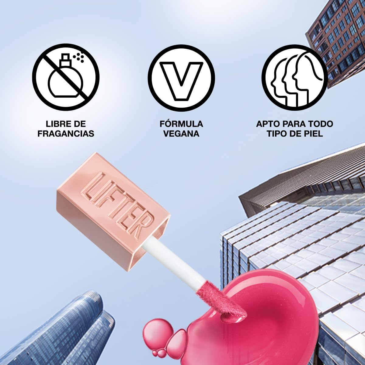 MAYBELLINE - LIFTER GLOSS CON ACIDO HIALURONICO