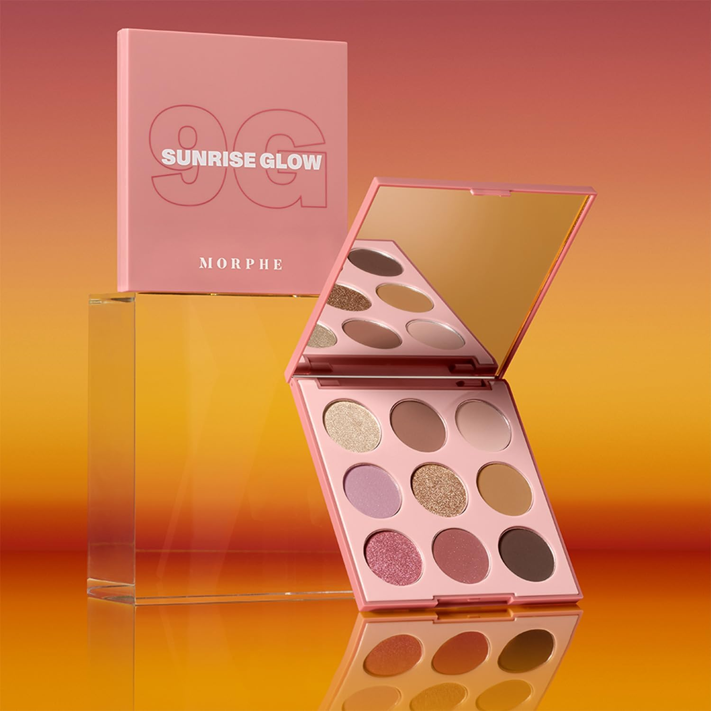 MORPHE - 9G SUNRISE GLOW ARTISTRY EYESHADOW PALETTE