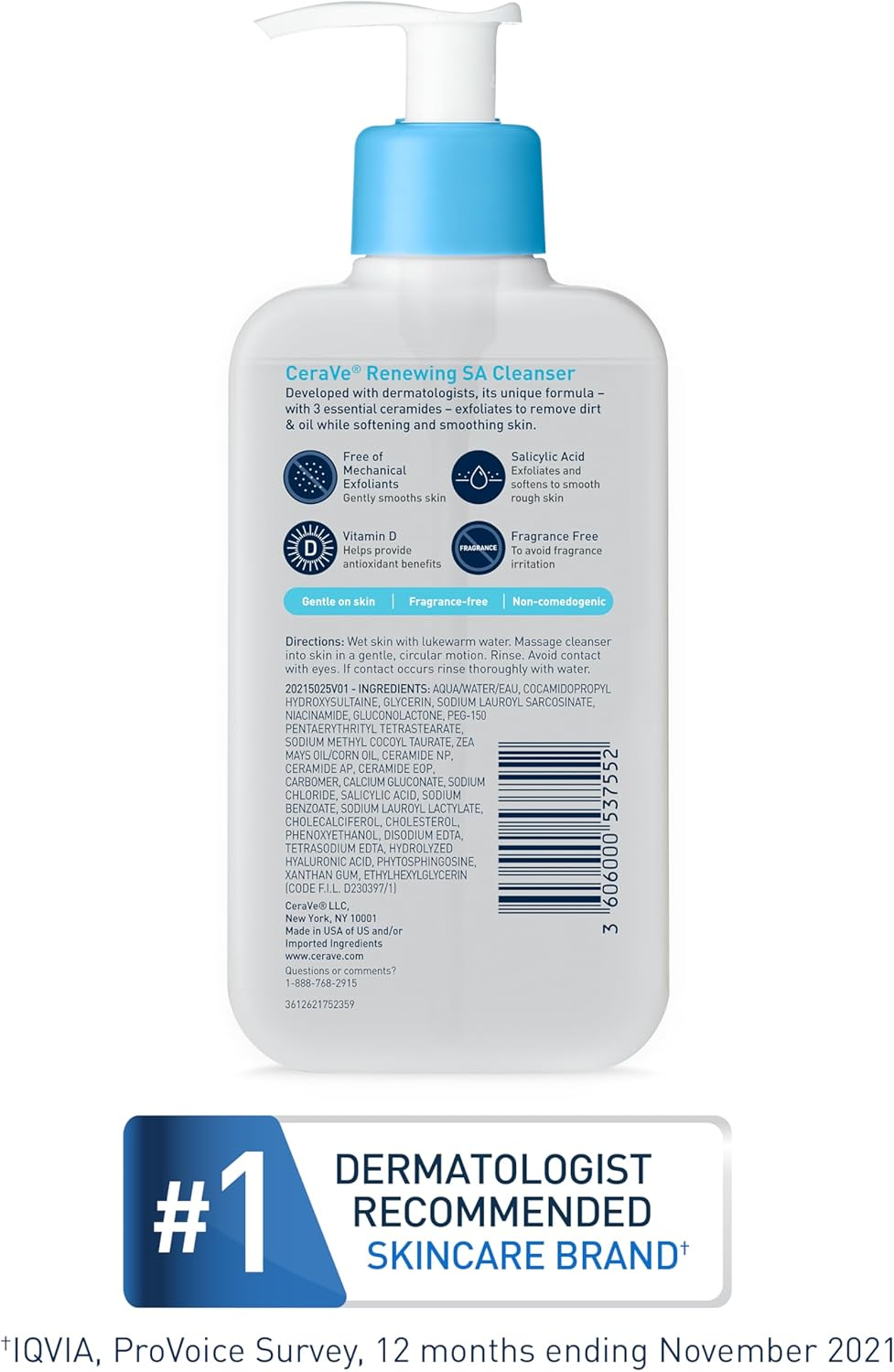 CERAVE - FACIAL CLEANSER 473ML