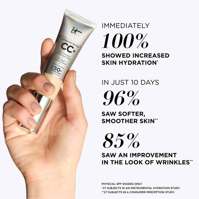 IT COSMETICS - YOUR SKIN BUT BETTER CC+ CREAM SPF 50 FOUNDATION