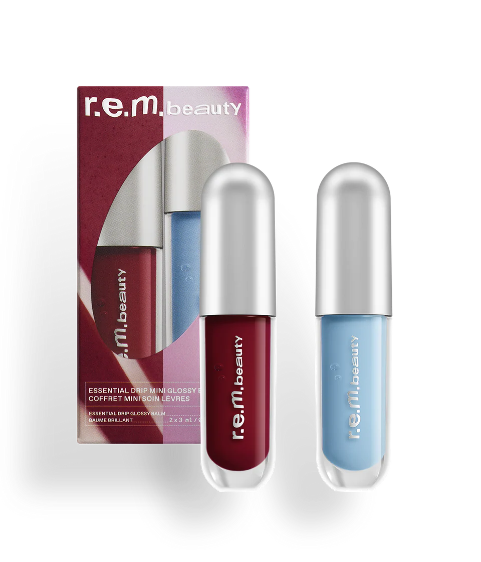R.E.M. BEAUTY - ESSENTIAL DRIP MINI GLOSSY BALM DÚO