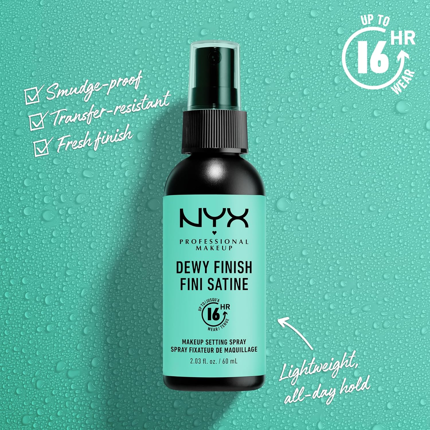 NYX - DEWY FINISH SETTING SPRAY
