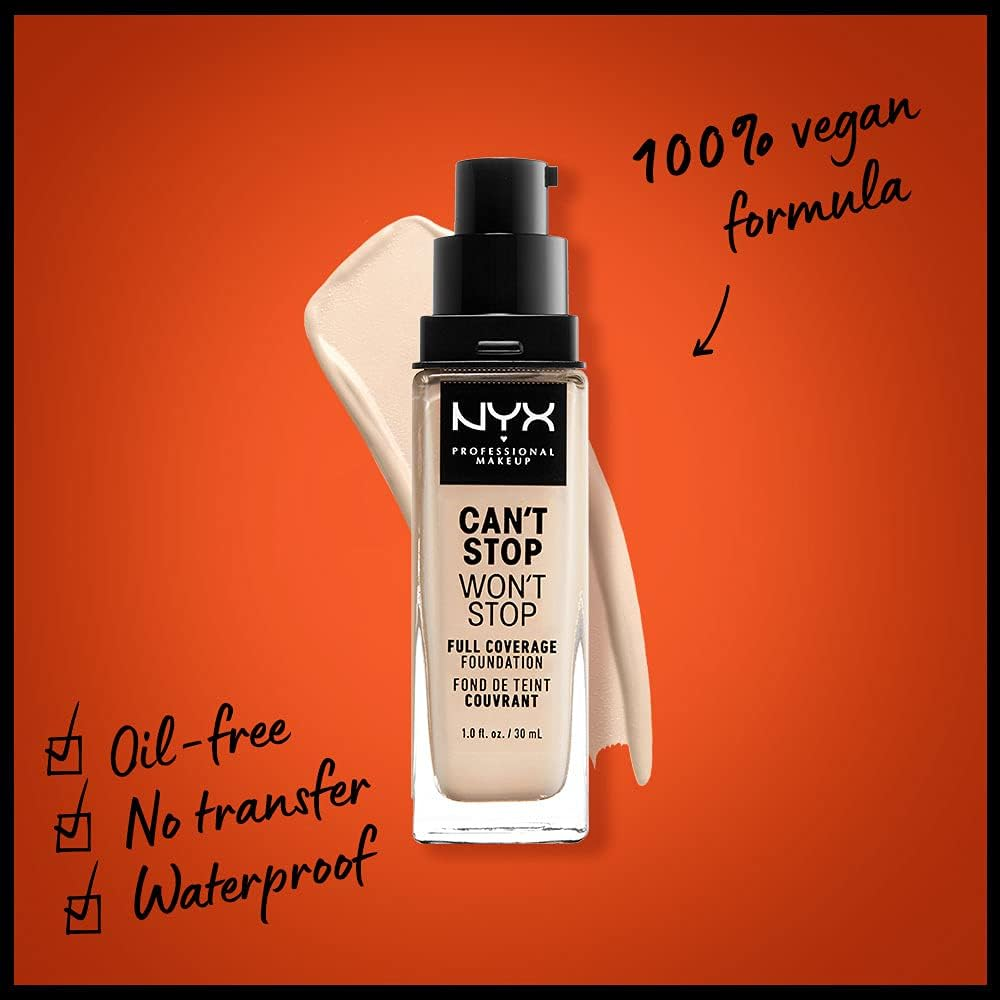 NYX - CANT STOP WONT STOP FULL COVERAGE FOUNDATION