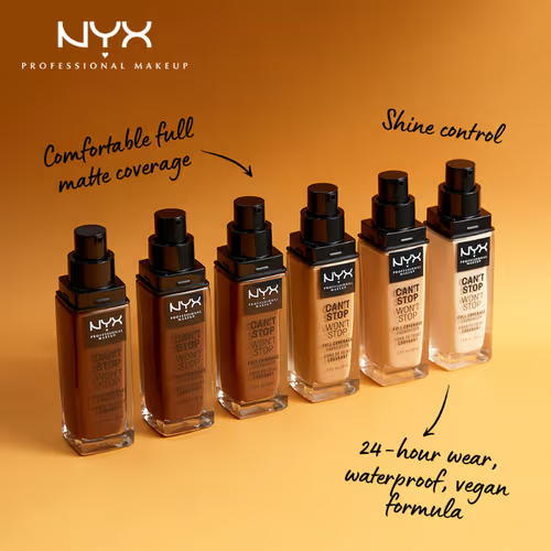 NYX - CANT STOP WONT STOP FULL COVERAGE FOUNDATION