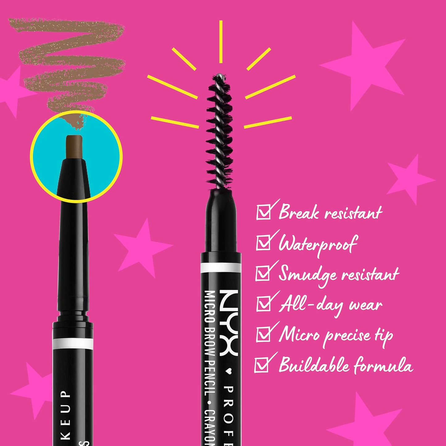 NYX - MICRO BROW PENCIL CRAYÓN MICRO POUR LES SOURCILS
