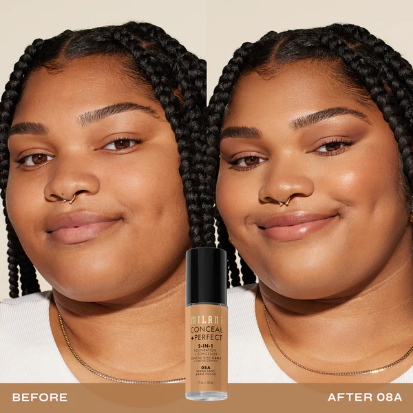 MILANI - CONCEAL + PERFECT 2-IN-1 FOUNDATION + CONCEALER