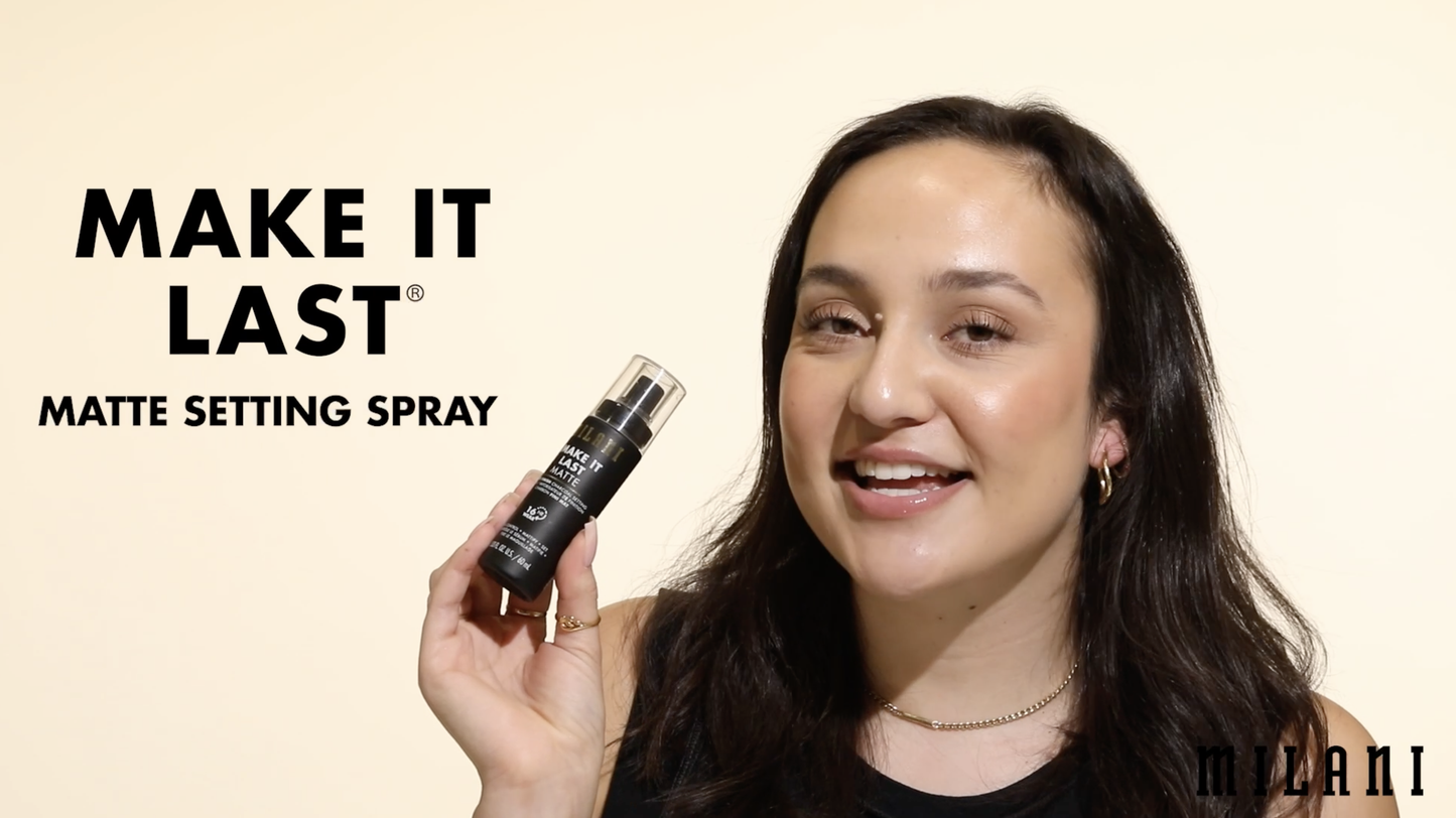 MILANI - MAKE IT LAST MATTE - MATTE FINISH CHARCOAL SETTING SPRAY
