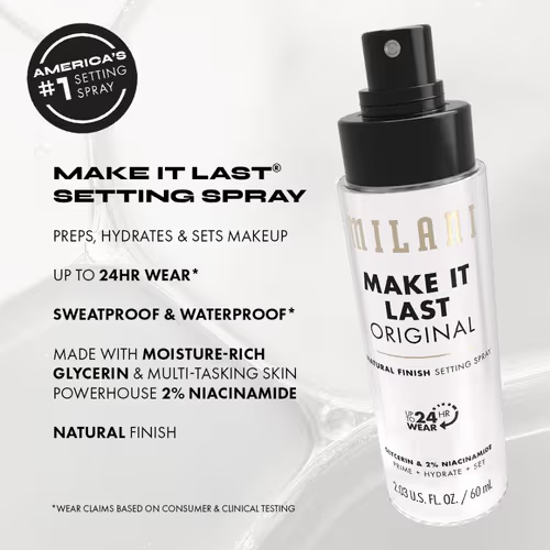 MILANI - MAKE IT LAST ORIGINAL - NATURAL FINISH SETTING SPRAY