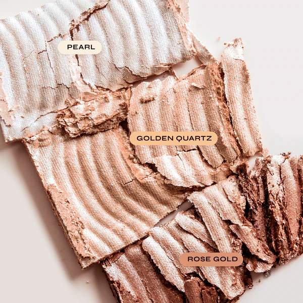 MILANI - STELLAR LIGHTS HIGHLIGHTER PALETTE - ROSE GLOW