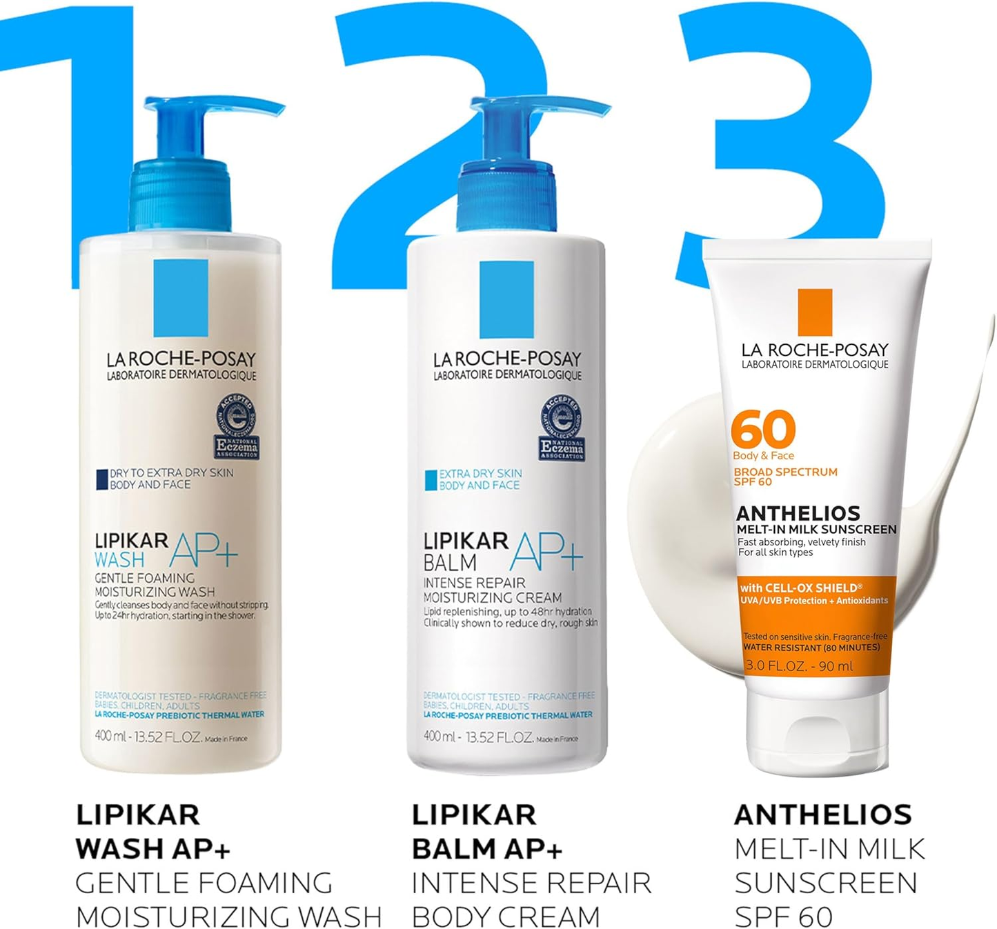 LA ROCHE-POSAY - ANTHELIOS MELT IN MILK SUNSCREEN 60SPF BODY & FACE