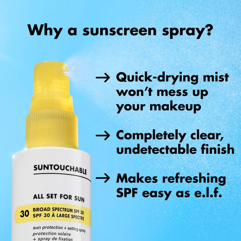 ELF SKIN - SUNTOUCHABLE ALL SET FOR SUN SPF 45 SUNSCREEN SPRAY