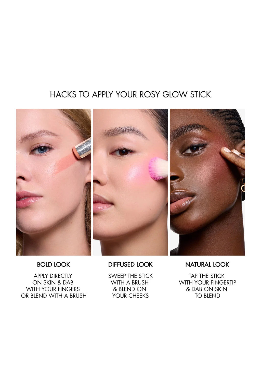 CHRISTIAN DIOR - BACKSTAGE ROSY GLOW STICK