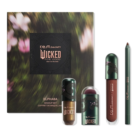 R.E.M. BEAUTY WICKED FOR GOOD ELPHABA MAKEUP SET