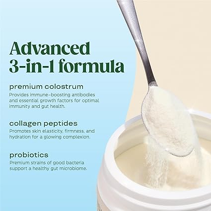 BLOOM - COLOSTRUM & COLLAGEN PEPTIDES 25 SERVINGS