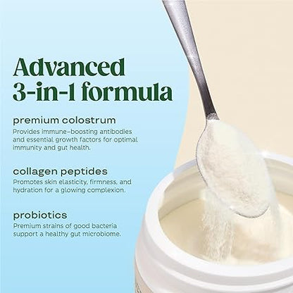 BLOOM - COLOSTRUM & COLLAGEN PEPTIDES 25 SERVINGS