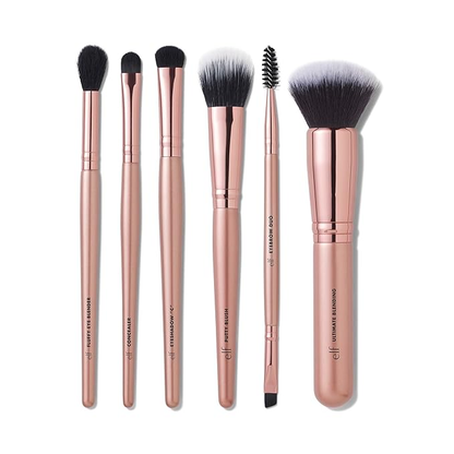ELF - FLAWLESS FACE & EYES MAKEUP BRUSH SET (6-PIECE)