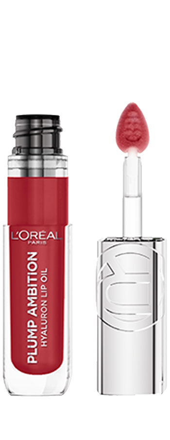 LOREAL - PLUMP AMBITION LIP OIL 24HR CARE WITH HYALURONIC ACID