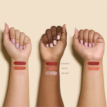 RARE BEAUTY - MINI BLUSH & LUMINIZE TRIO