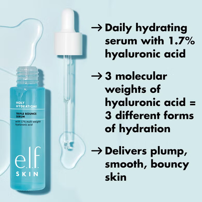 ELF SKIN - HOLY HYDRATION! TRIPLE BOUNCE SERUM