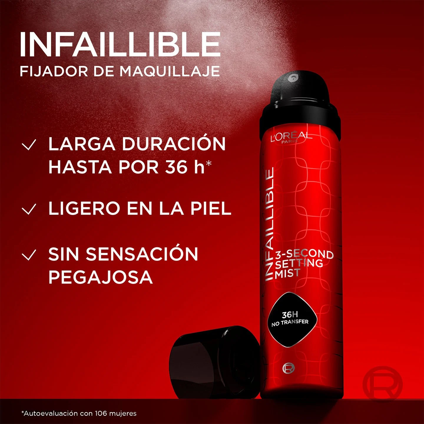 LOREAL - INFAILLIBLE 3-SECOND SETTING MIST