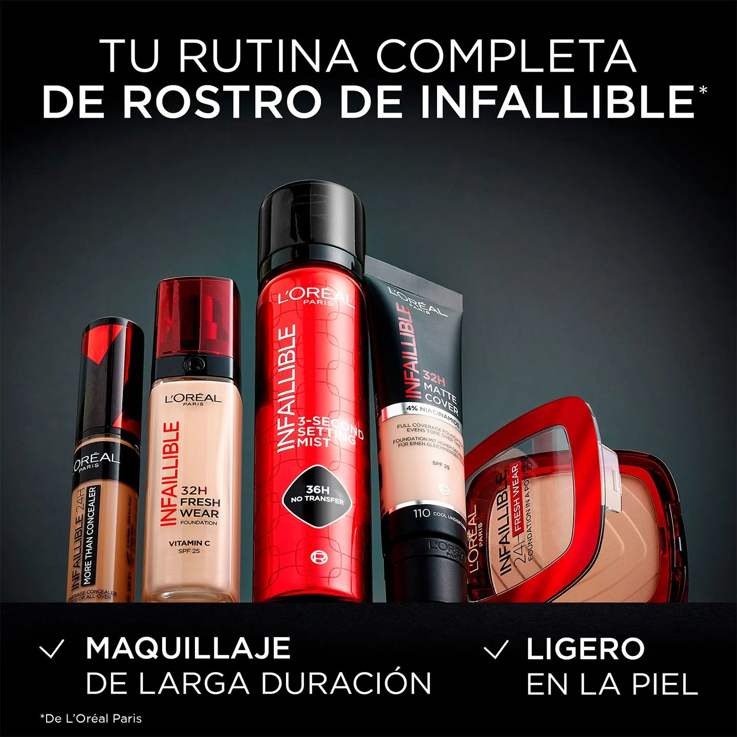 LOREAL - INFAILLIBLE 3-SECOND SETTING MIST