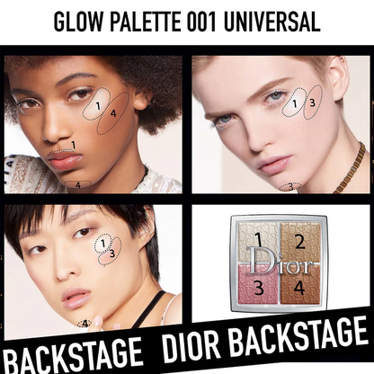 CHRISTIAN DIOR - DIOR BACKSTAGE GLOW FACE PALETTE
