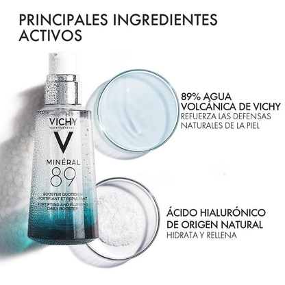 VICHY - MINERAL 89 FORTIFYING AND PLUMPING DAILY BOOSTER