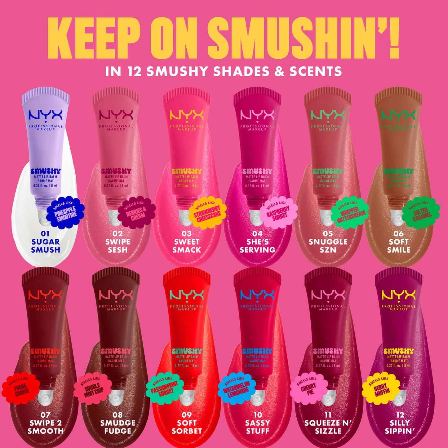 NYX - SMUSHY MATTE LIP BALM